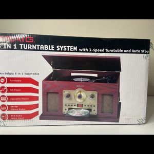 Craig 5 in 1 Turntable system